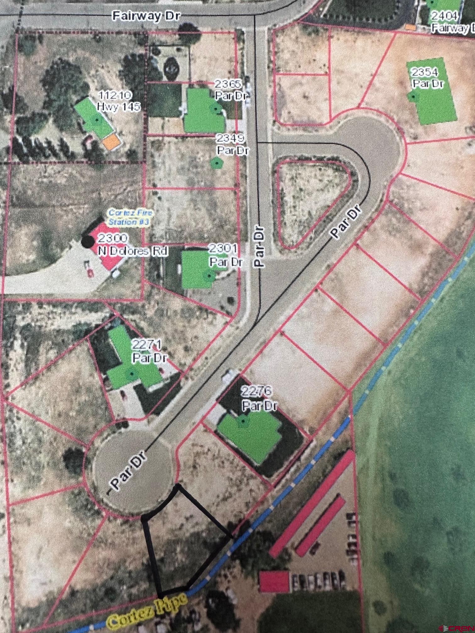 Tbd Tbd Par Drive Cortez, CO 81321 - Photo 8 of 9 a view of a chairs and table in backyard