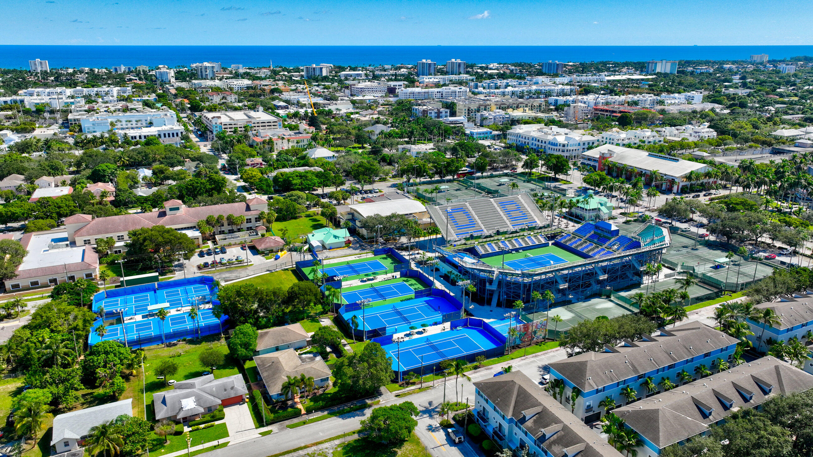 515 Northwest 1st Street, Unit 1 Delray Beach, FL 33444 - Photo 23 of 35 an aerial view of multiple house