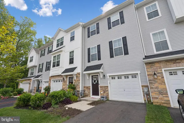 a front view of a building