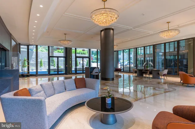 a very nice looking room with a large window