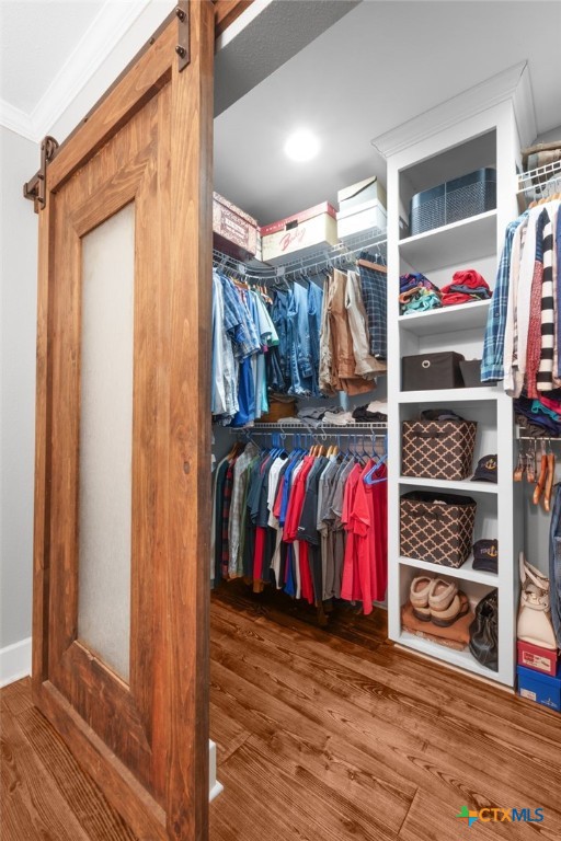 951 Moseley Road Copperas Cove, TX 76522 - Photo 22 of 43 a view of walk in closet with clothes and shoes