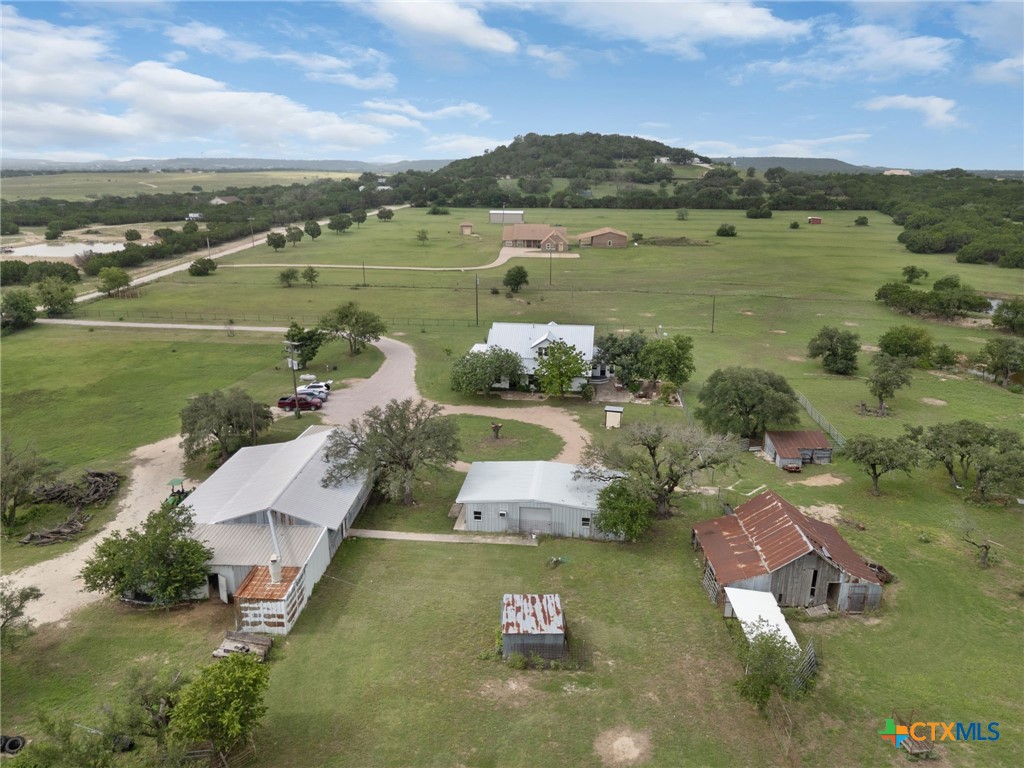 951 Moseley Road Copperas Cove, TX 76522 - Photo 3 of 43 an aerial view of a house with a lake view