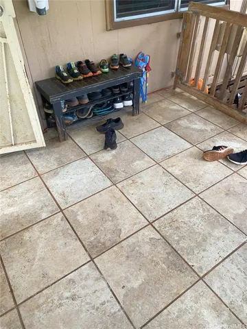 a room with gym equipment