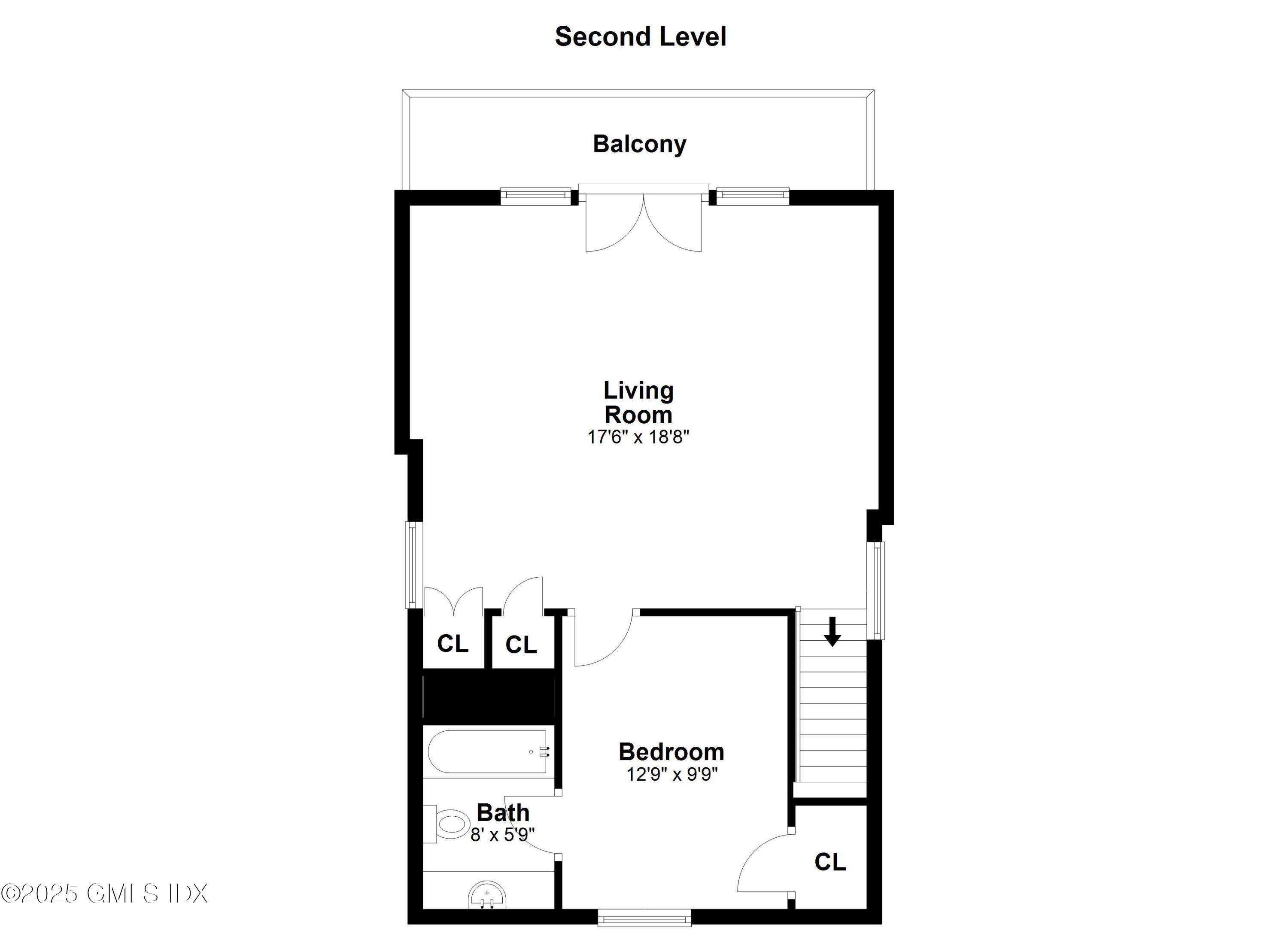 17 Keofferam Road Old Greenwich, CT 06870 - Photo 14 of 14 2nd Floor
