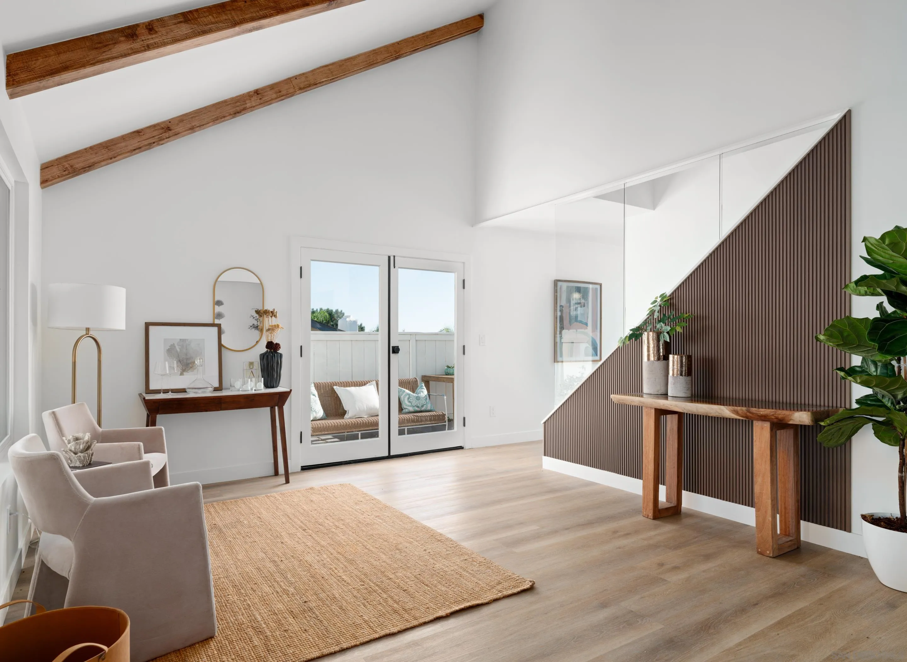 1868 Pariva Drive Cardiff, CA 92007 - Photo 11 of 30 a living room with furniture and wooden floor