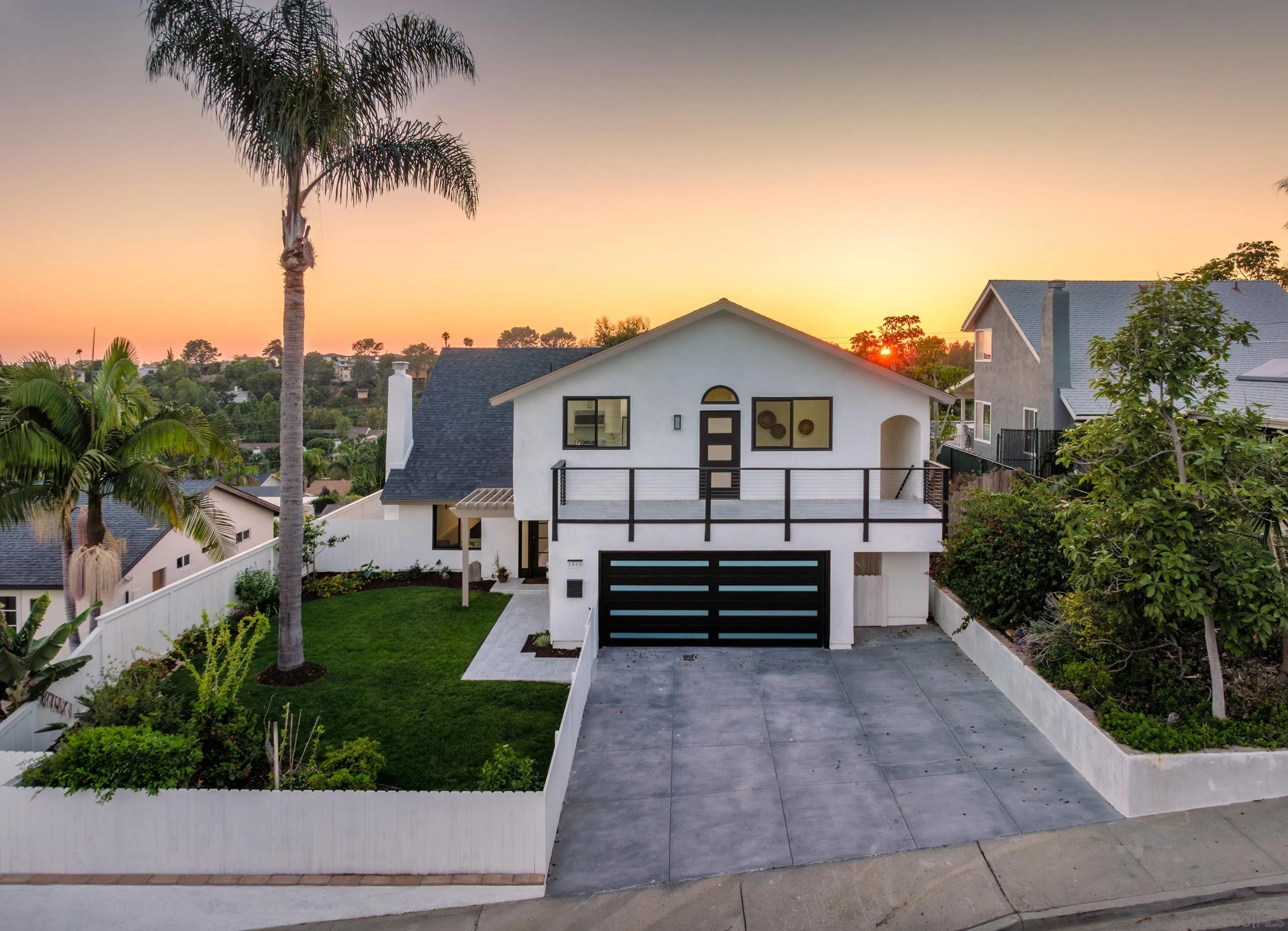 1868 Pariva Drive Cardiff, CA 92007 - Photo 30 of 30 a front view of a house with a garden