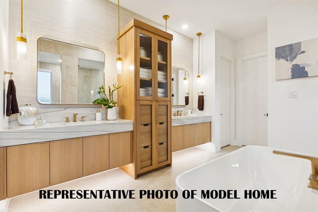 2460 Harpole Road Prosper, TX 75078 - Photo 4 of 9 You'll enjoy our signature owner's baths designed to provide a spa like experience every day. REPRESENTATIVE PHOTO OF MODEL HOME