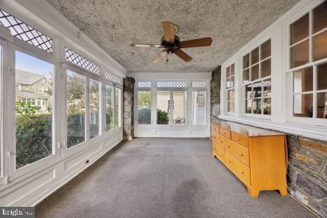 7011 Hazel Avenue Upper Darby, PA 19082 - Photo 2 of 16 a view of an entryway with a floor to ceiling window