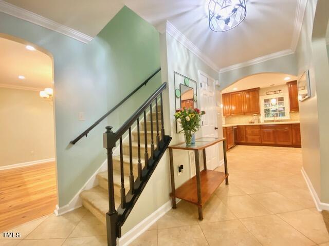4400 Currie Court Raleigh, NC 27613 - Photo 2 of 35 a view of an entryway