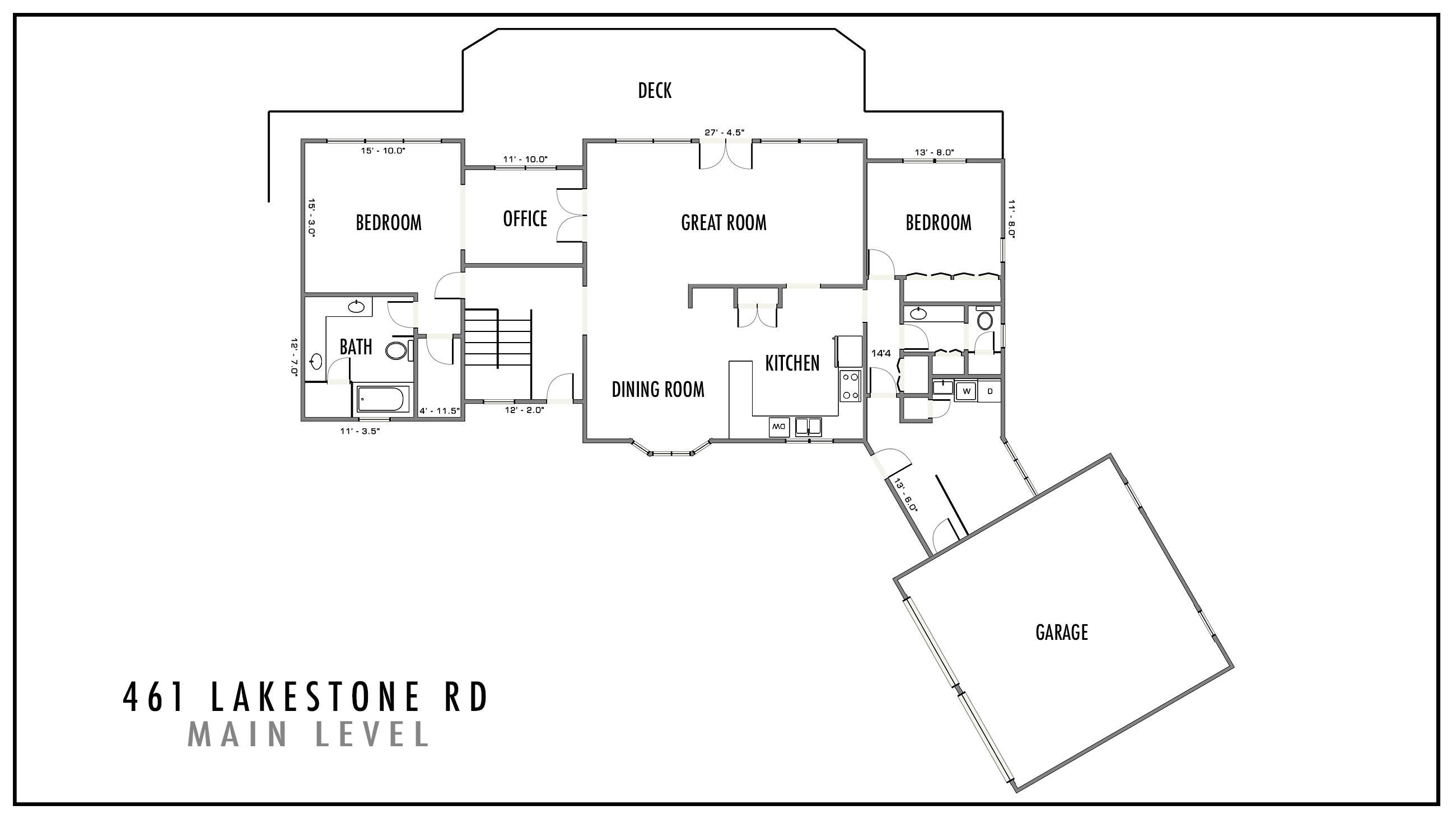 461 Lakestone Road Union Hall, VA 24176 - Photo 46 of 47 Floorplan-main