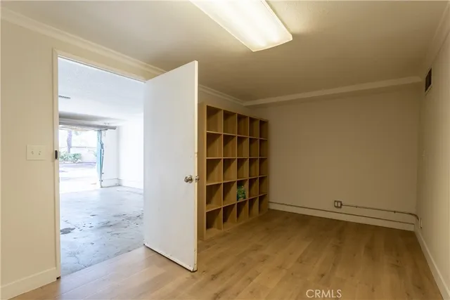 wooden floor in an empty room