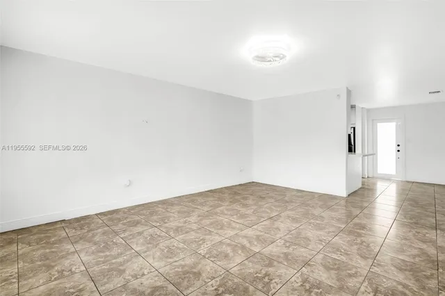 a view of empty room