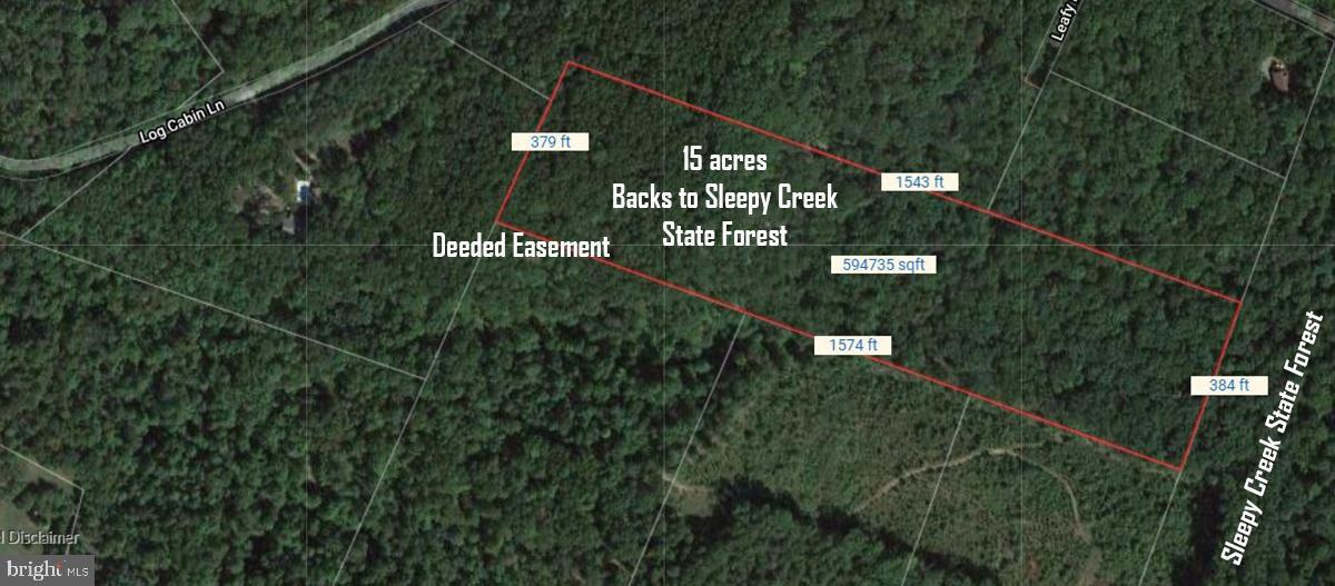 8 Off Rt Berkeley Springs Berkeley Springs, WV 25411 - Photo 1 of 1 15 acres adjoining Sleepy Creek State Forest.