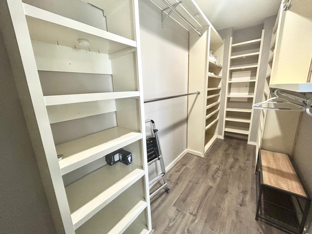 3010 Commerce Street Houston, TX 77003 - Photo 7 of 10 a view of walk in closet with empty racks