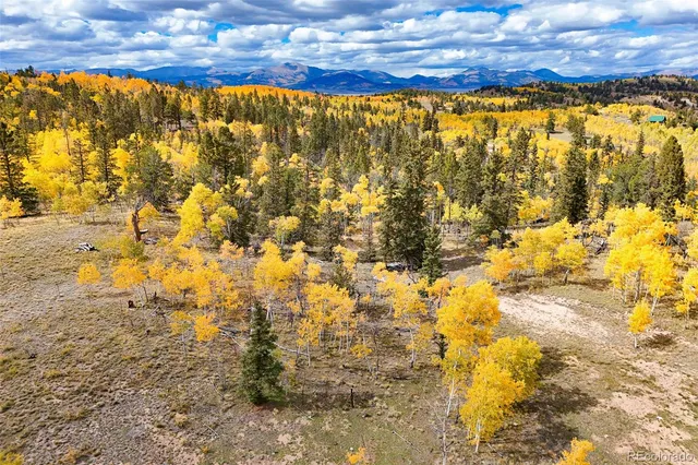 a view of a yard with wooden fence