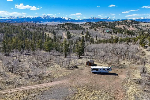 a view of a lake with a mountain