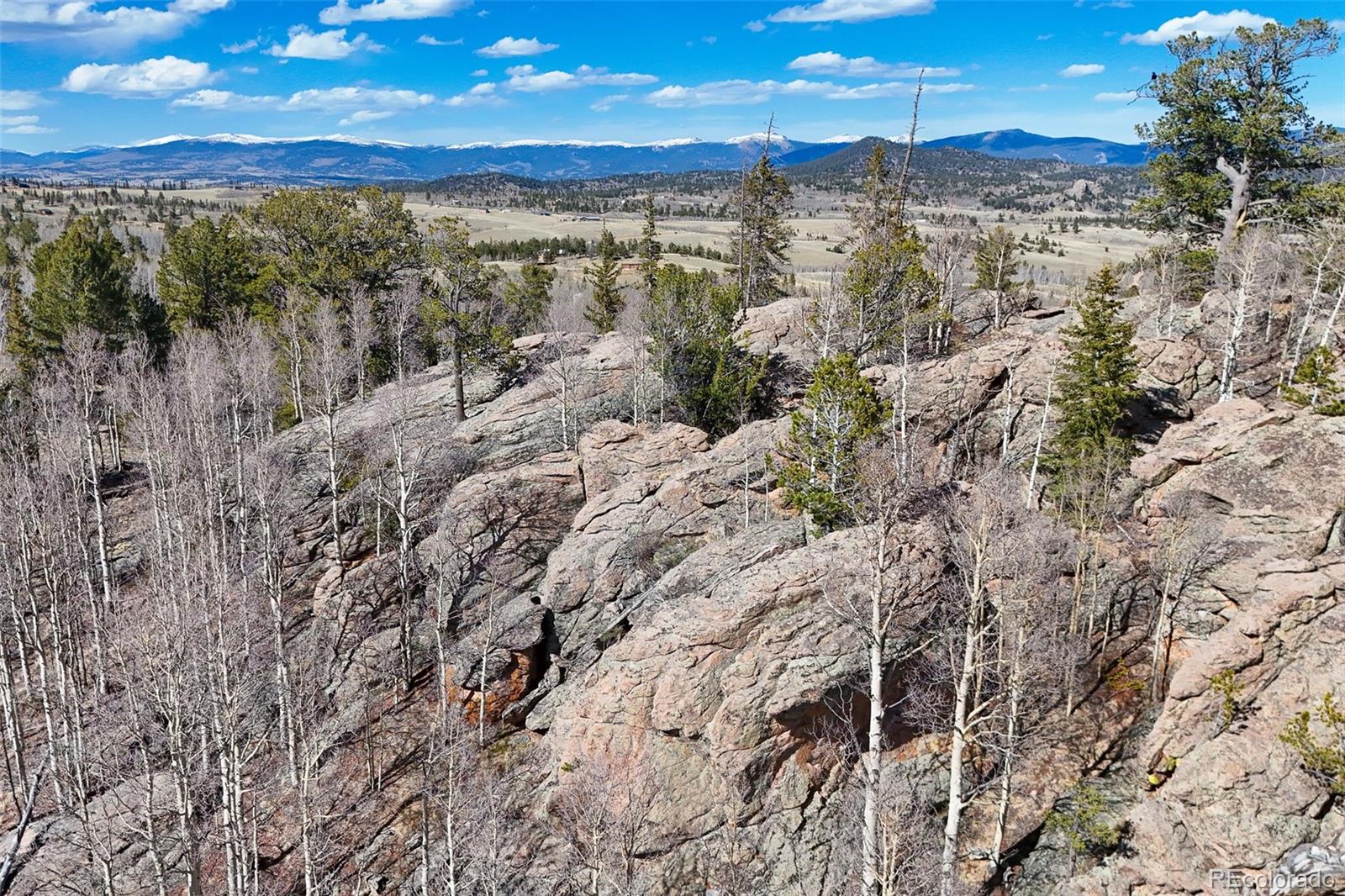 4019 Buffalo Ridge Road Como, CO 80432 - Photo 30 of 46 a view of a city with lots of trees