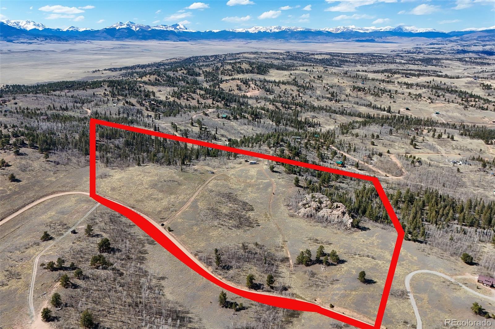 4019 Buffalo Ridge Road Como, CO 80432 - Photo 35 of 46 a view of water and mountain