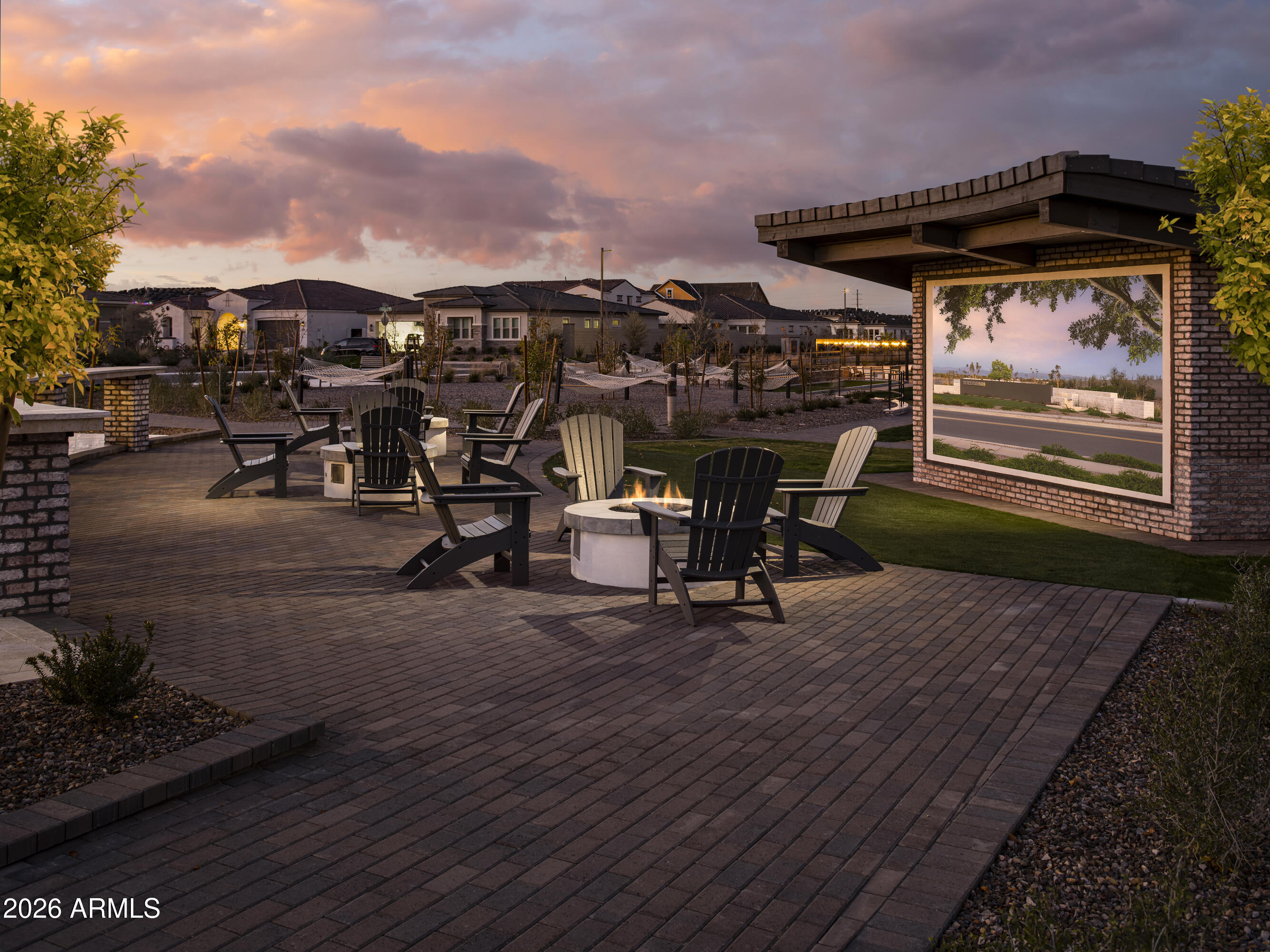 3307 Emerald Road San Tan Valley, AZ 85144 - Photo 7 of 20 AZ_Preserve at San Tan_Amenities_Firepit