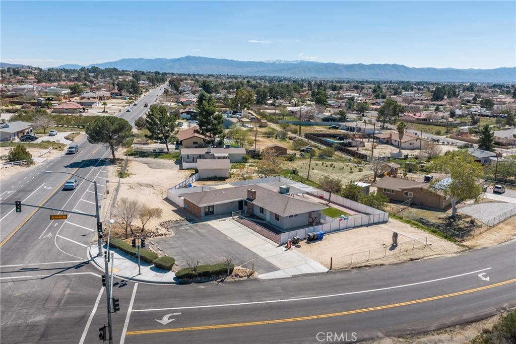 15637 Tuscola Road Apple Valley, CA 92307 - Photo 45 of 57 an aerial view of a residential houses with city view