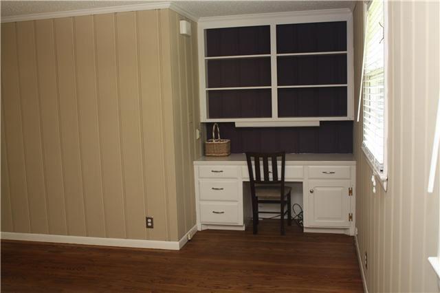 1214 Davidson Road Nashville, TN 37205 - Photo 8 of 20 Whether you Work from home, Study at Home or Just need a Place to Pay Bills, this Built-In Nook is the Perfect way to Keep your Life Organized! Has been repainted to light colors instead of black.