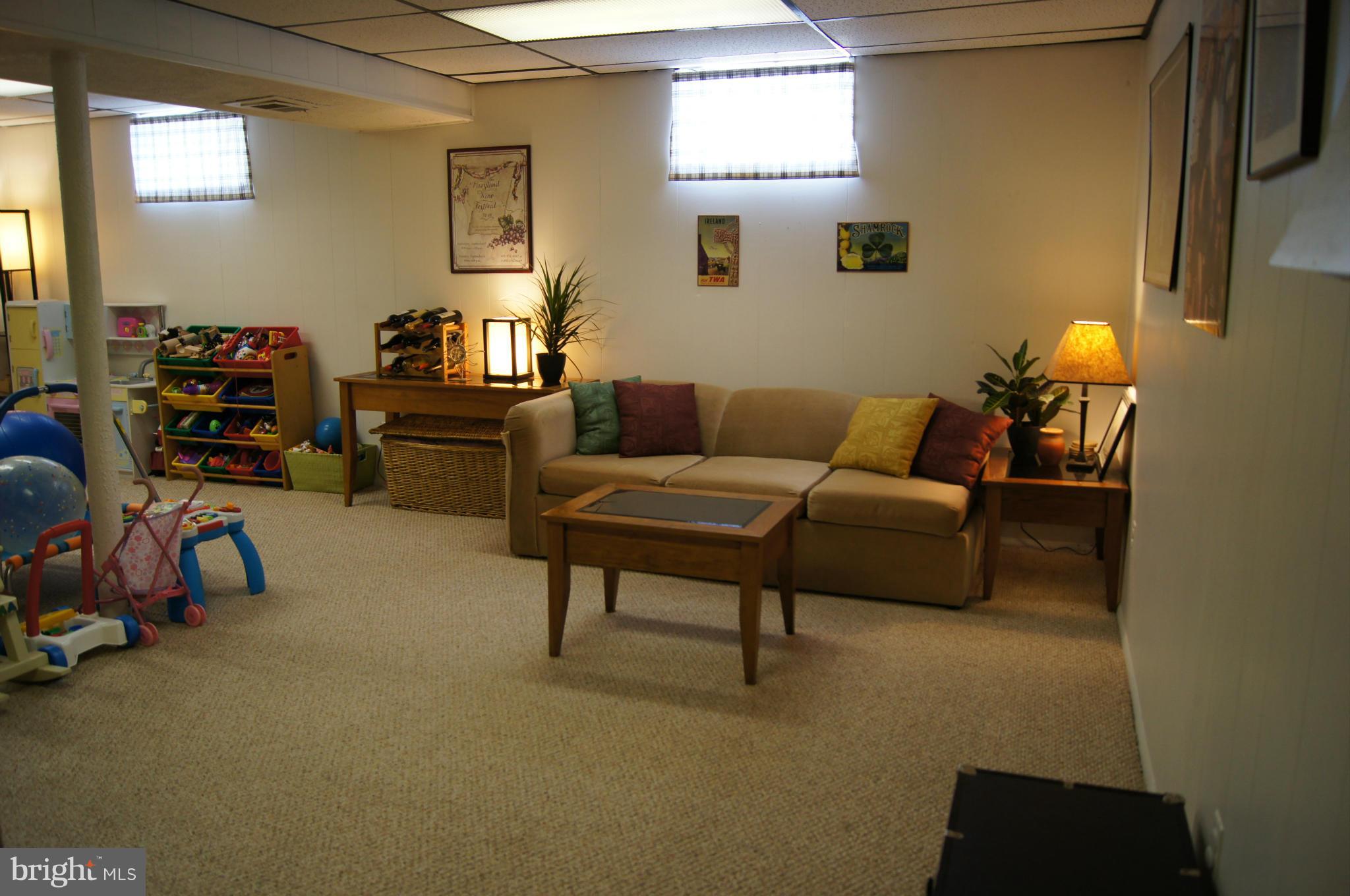 301 Garden Road Towson, MD 21286 - Photo 22 of 30 Family Room in lower level