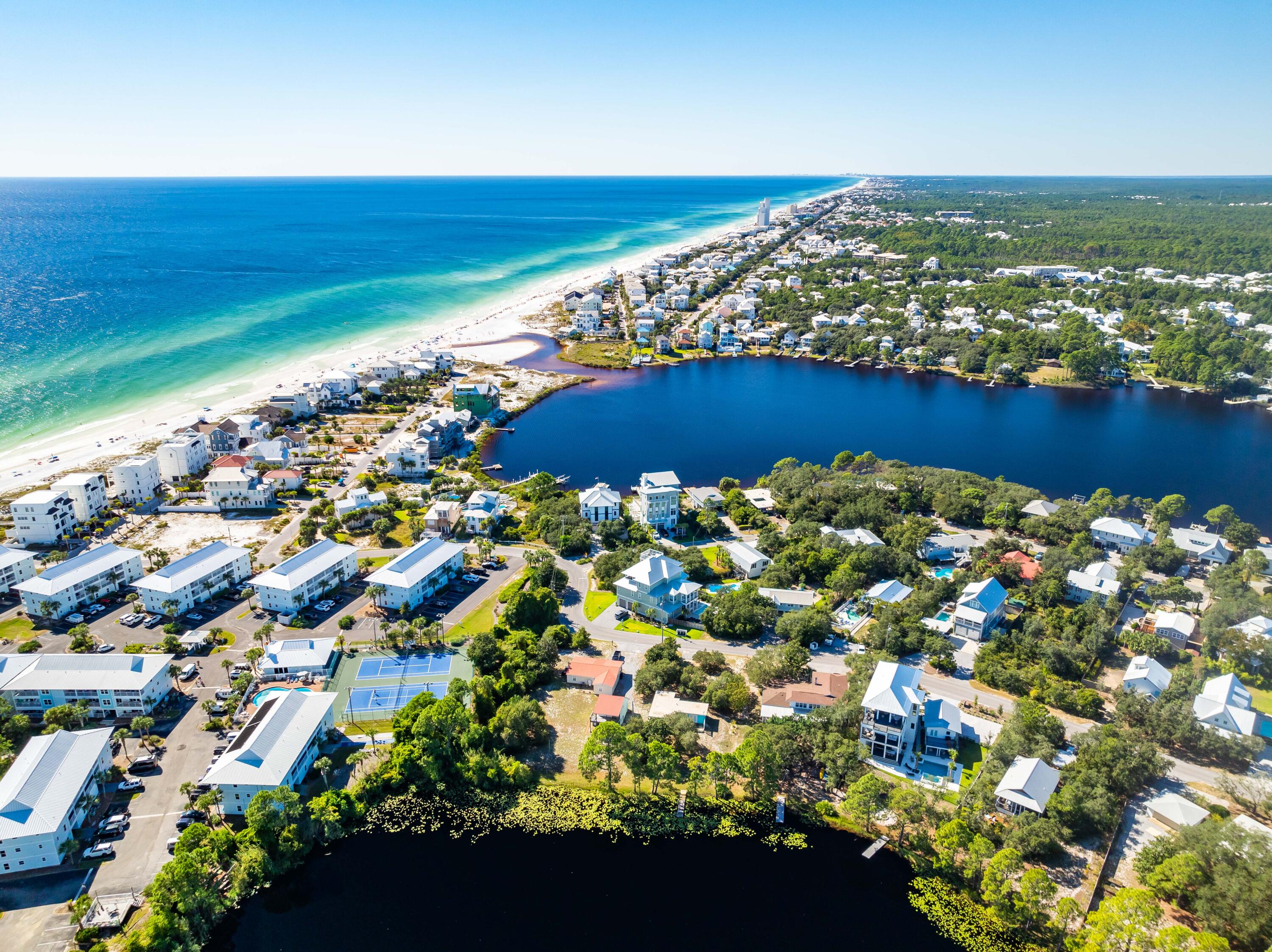 211 Lakeview Drive Santa Rosa Beach, FL 32459 - Photo 4 of 22 211 Lakeview Aerials-3