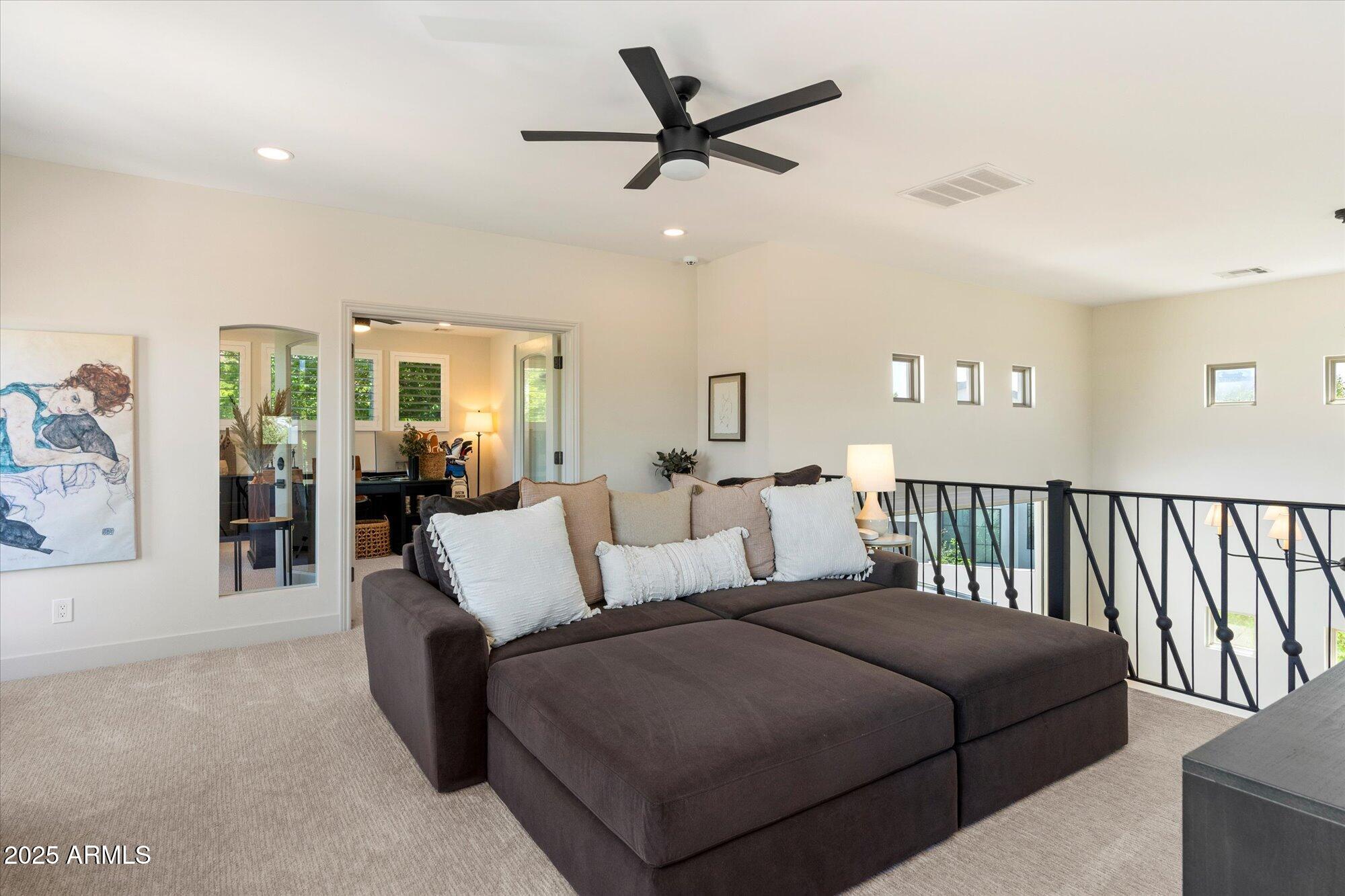 4502 East Exeter Boulevard Phoenix, AZ 85018 - Photo 29 of 48 Upper-Level Loft Lounge