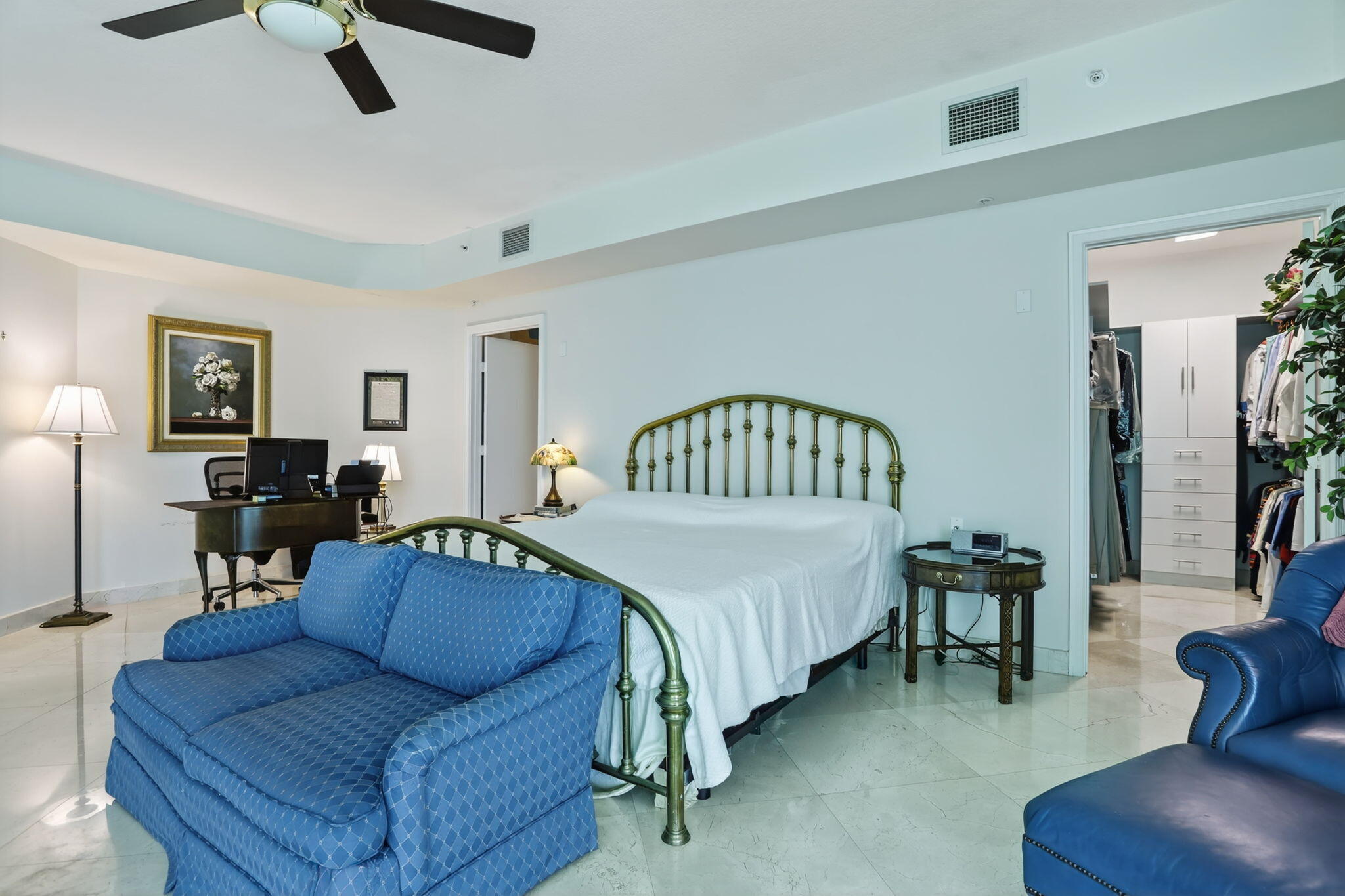 1430 South Ocean Boulevard, Unit 10A Lauderdale-by-the-Sea, FL 33062 - Photo 22 of 97 a bedroom with furniture and a window