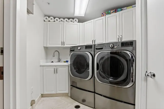 a view of a city that has tall buildings