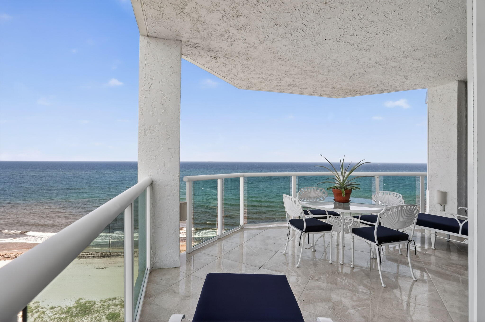 1430 South Ocean Boulevard, Unit 10A Lauderdale-by-the-Sea, FL 33062 - Photo 41 of 97 Large East & North Balcony