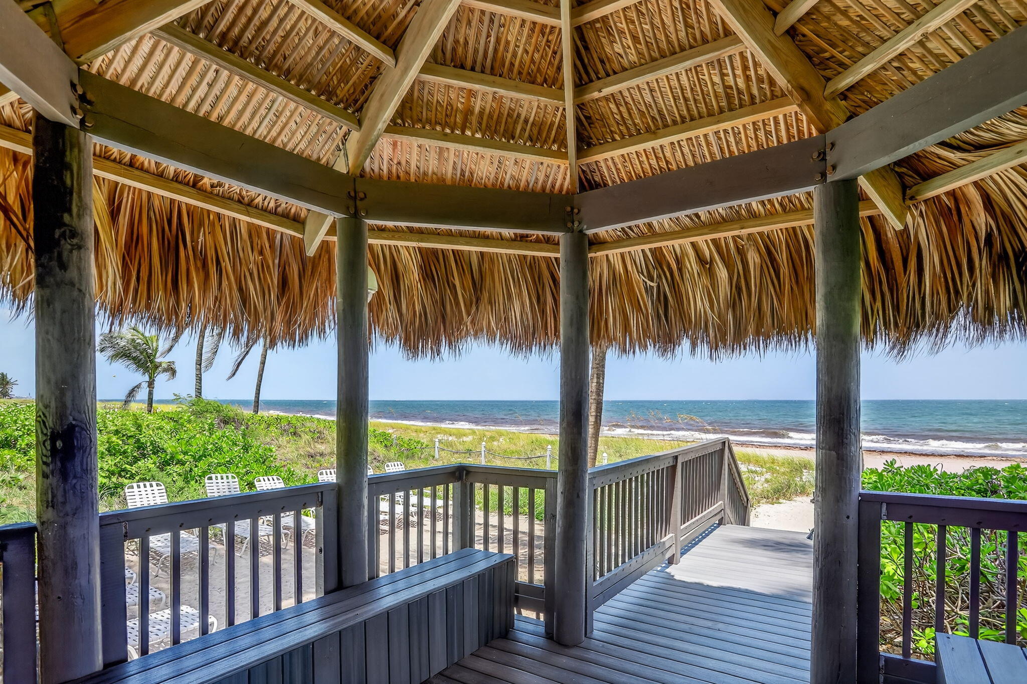 1430 South Ocean Boulevard, Unit 10A Lauderdale-by-the-Sea, FL 33062 - Photo 67 of 97 Tiki Hut for entertaining!