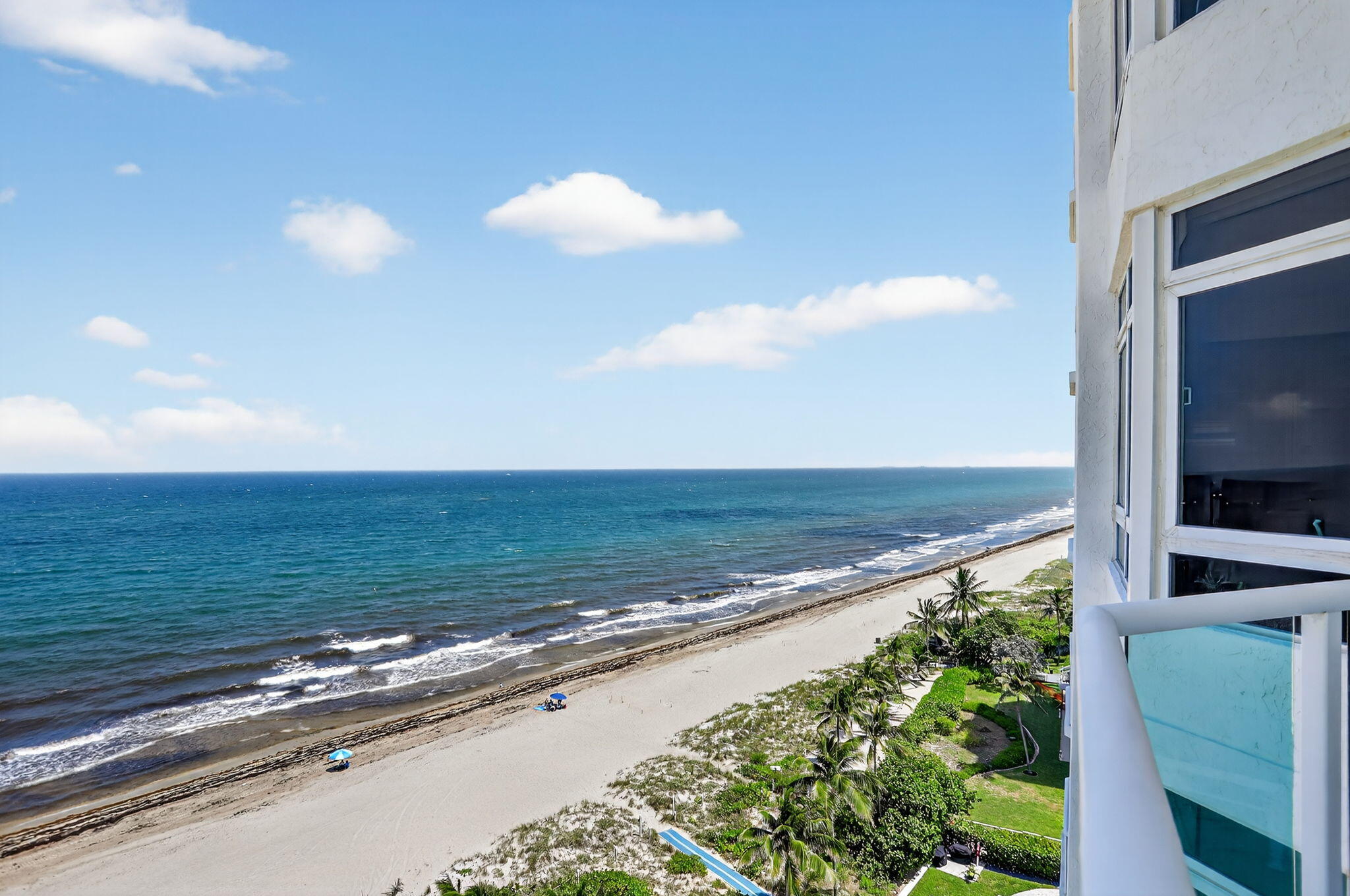 1430 South Ocean Boulevard, Unit 10A Lauderdale-by-the-Sea, FL 33062 - Photo 80 of 97 a view of an ocean from a balcony