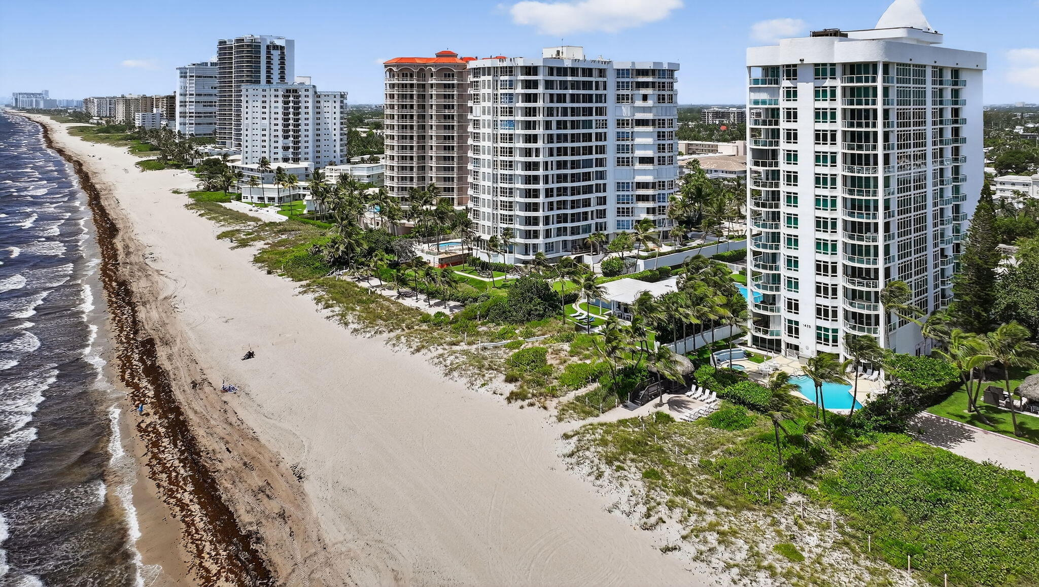 1430 South Ocean Boulevard, Unit 10A Lauderdale-by-the-Sea, FL 33062 - Photo 84 of 97 a view of a city with tall buildings