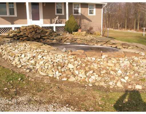 1495 Edmon Road Avonmore, PA 15618 - Photo 12 of 16 Exterior Front. The front of the home offers an adorable fish pond