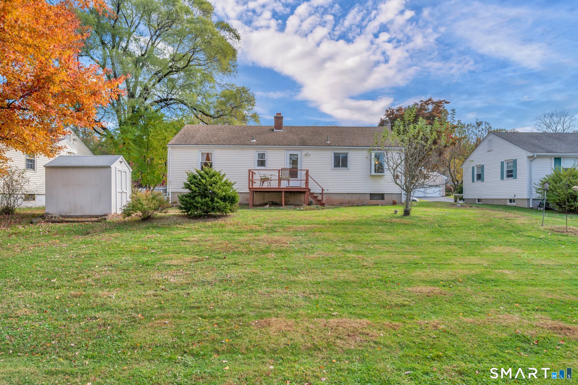85 Florence Street Newington, CT 06111 - Photo 20 of 26 a front view of house with yard and green space