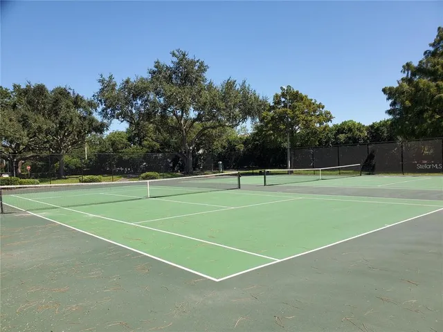 a view of a tennis court