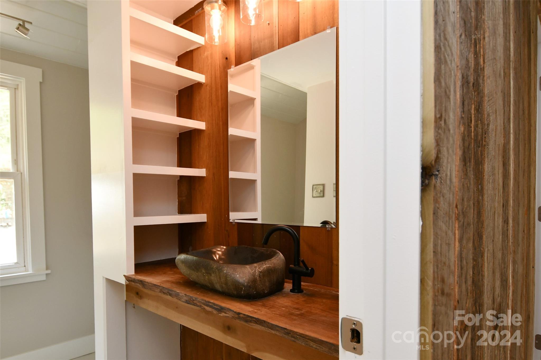 18 Rocky Slope Road Asheville, NC 28804 - Photo 15 of 41 a room with a window and a chair