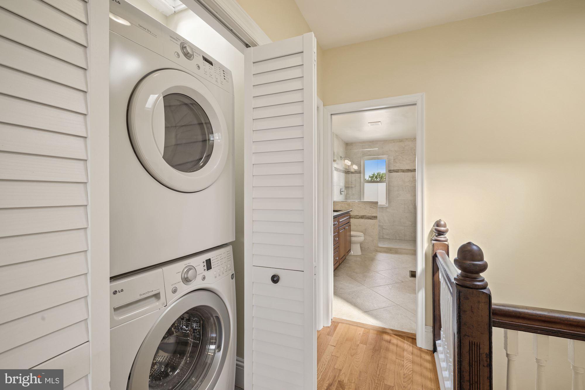 314 A Street Northeast Washington, DC 20002 - Photo 23 of 40 Convenient upper level Laundry