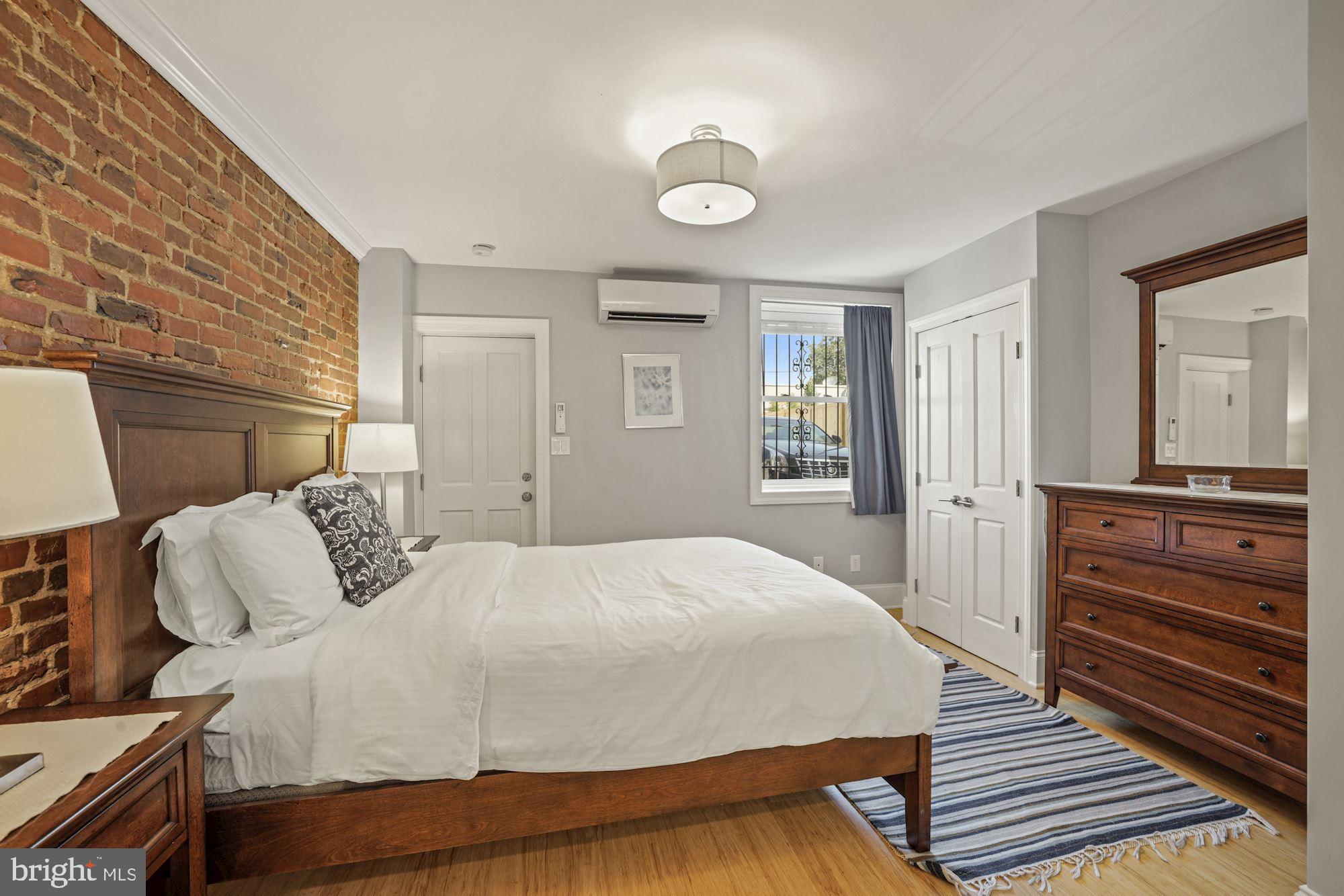 314 A Street Northeast Washington, DC 20002 - Photo 35 of 40 Bedroom w/ Rear Patio Access