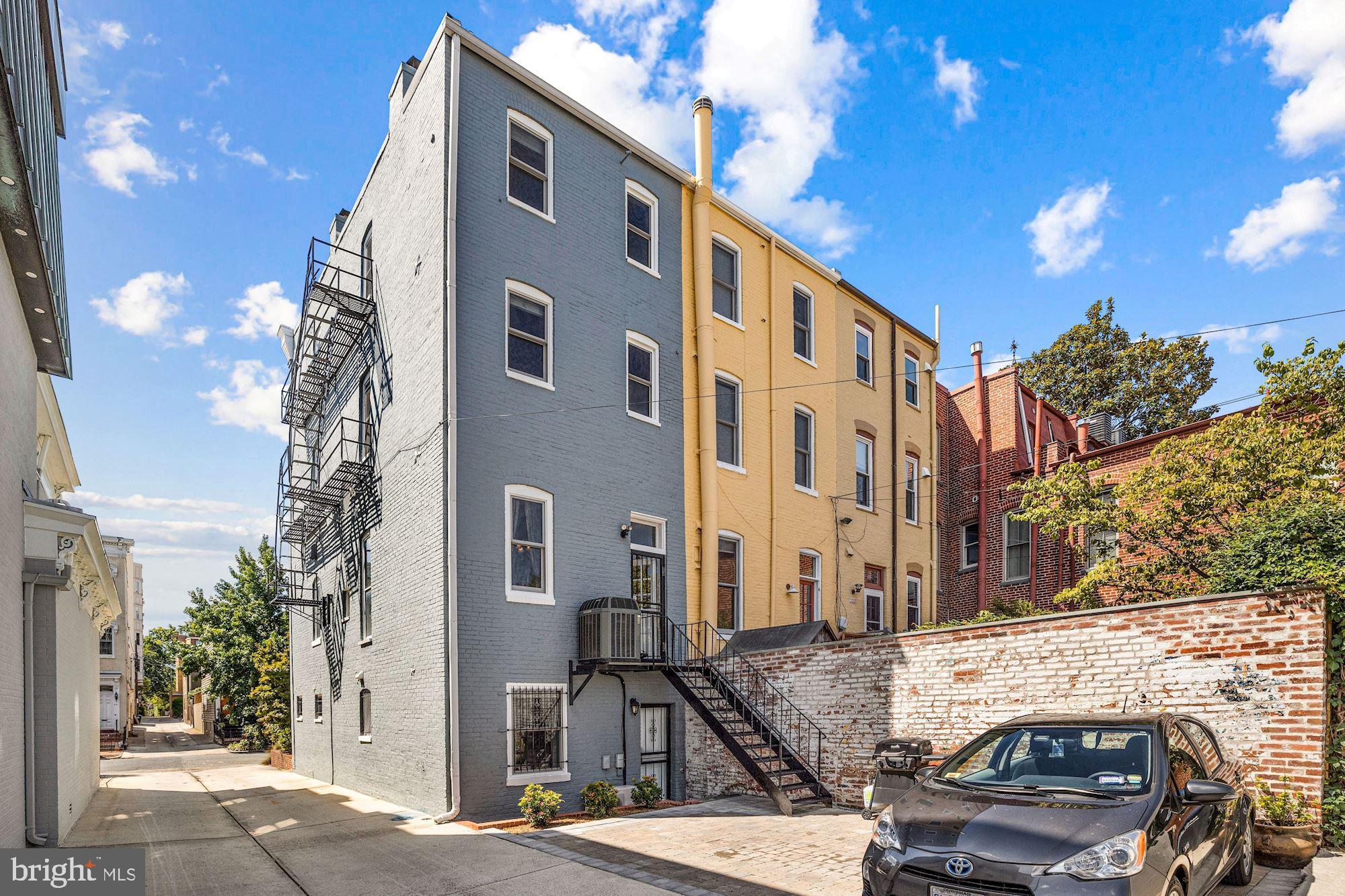 314 A Street Northeast Washington, DC 20002 - Photo 38 of 40 Rear Garden Patio/Parking as-is