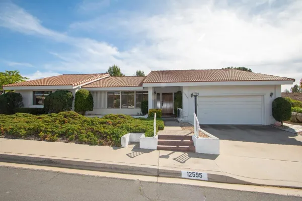 front view of a house with a porch