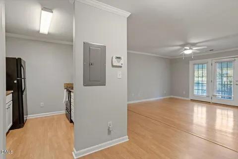 a view of livingroom with hardwood