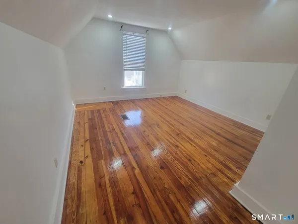 wooden floor in a room