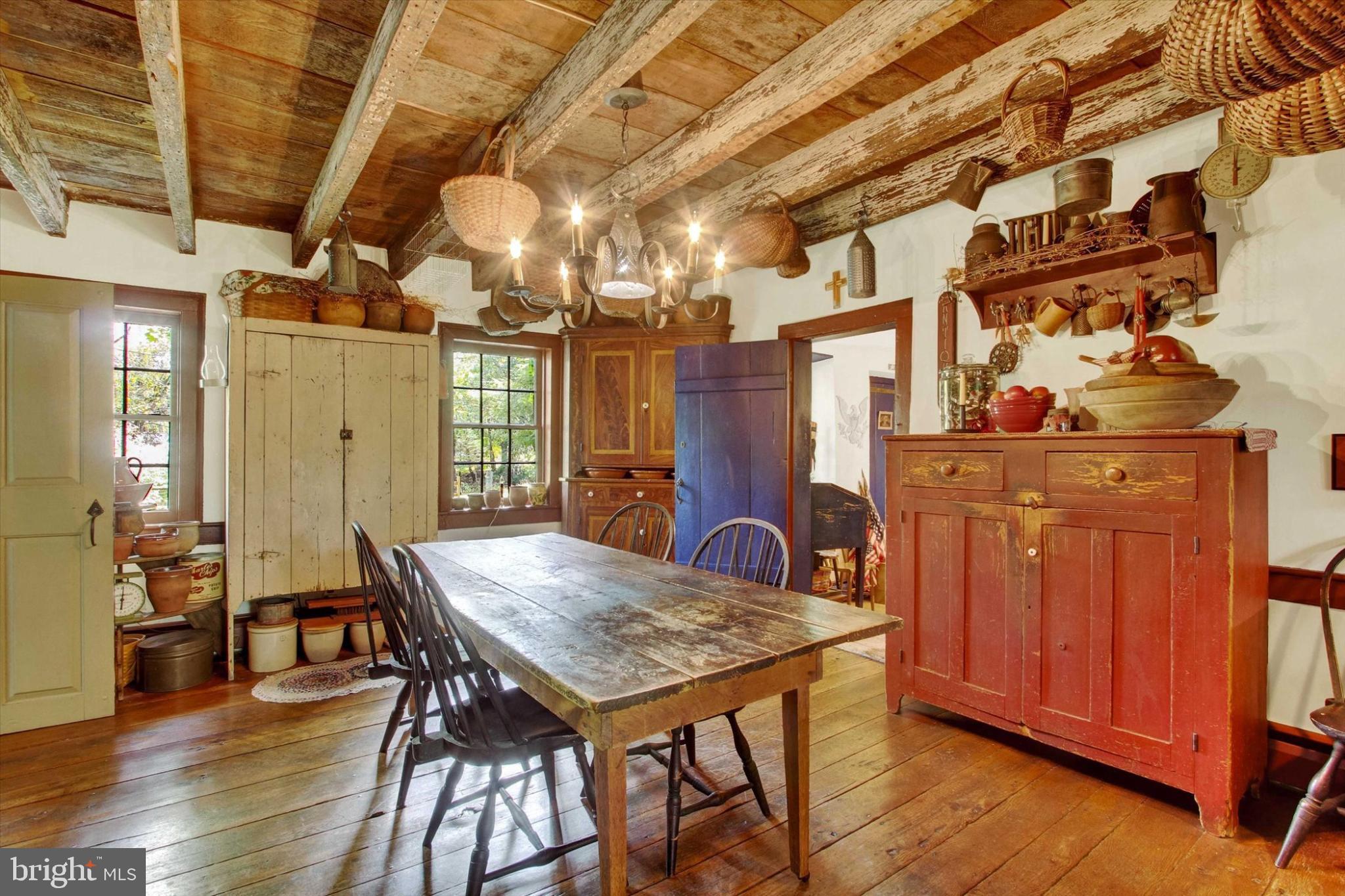 39 Kuhn Fording Road East Berlin, PA 17316 - Photo 33 of 71 a view of a dining area with furniture and wooden floor
