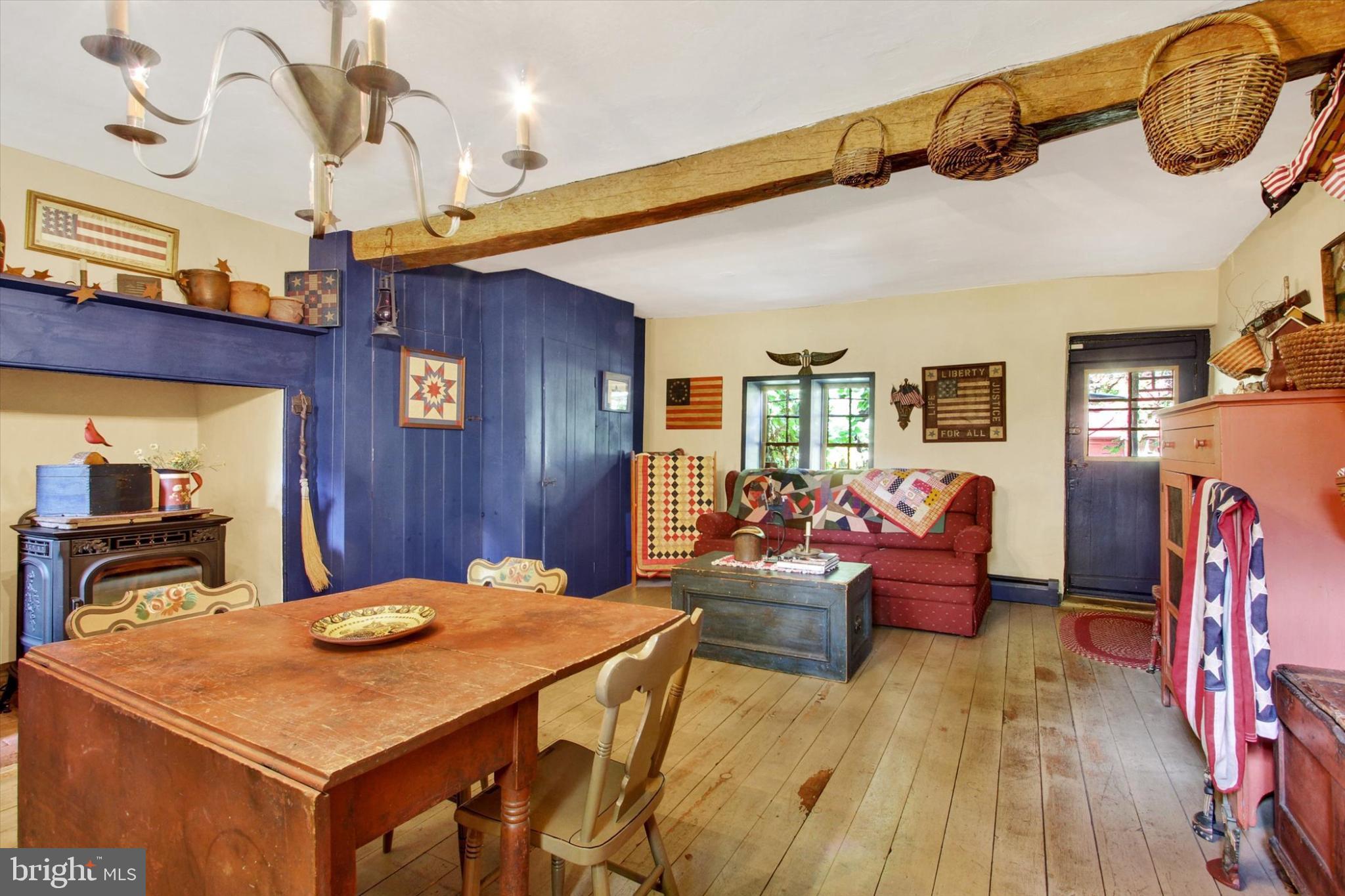 39 Kuhn Fording Road East Berlin, PA 17316 - Photo 38 of 71 a view of a dining room with furniture and wooden floor