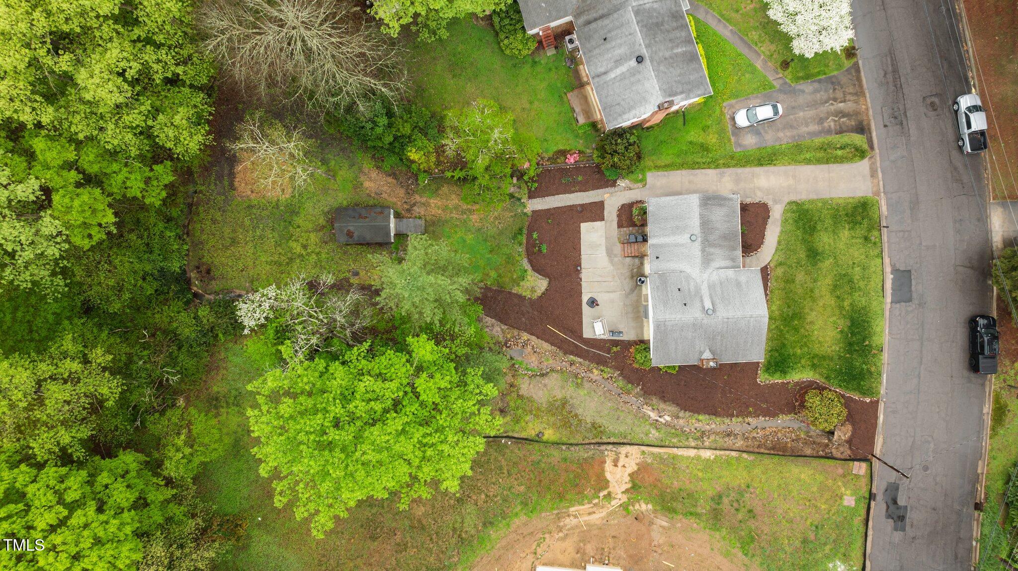 505 Forest Road Oxford, NC 27565 - Photo 26 of 31 an aerial view of residential houses with outdoor space
