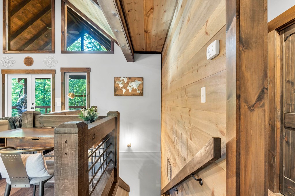 566 High Meadows Drive Morganton, GA 30560 - Photo 20 of 46 a workspace with furniture and a window