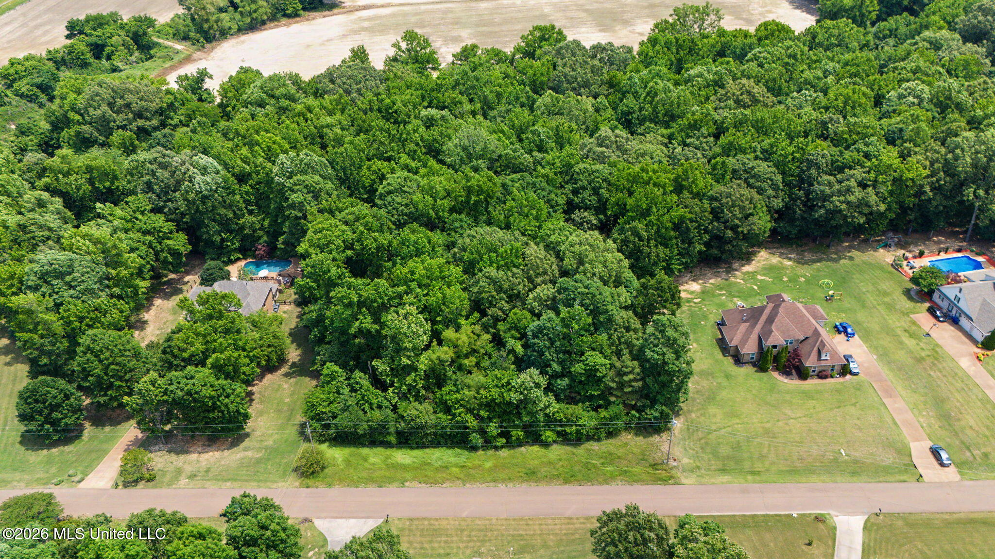 105 Crockett Loop East Hernando, MS 38632 - Photo 3 of 4 Aerial - Front