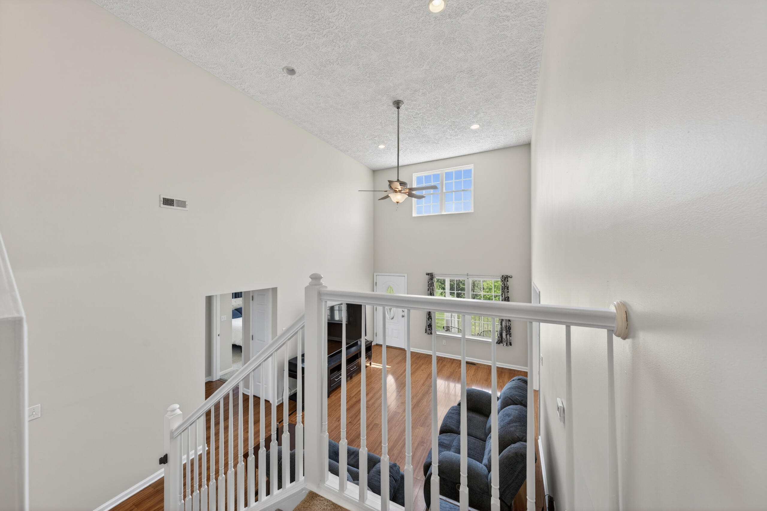 1633 Pilot Mountain Road Moneta, VA 24121 - Photo 52 of 103 Stairs Overlooking Living Room